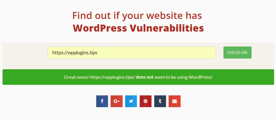 WordPress Vulnerabilities Detectors