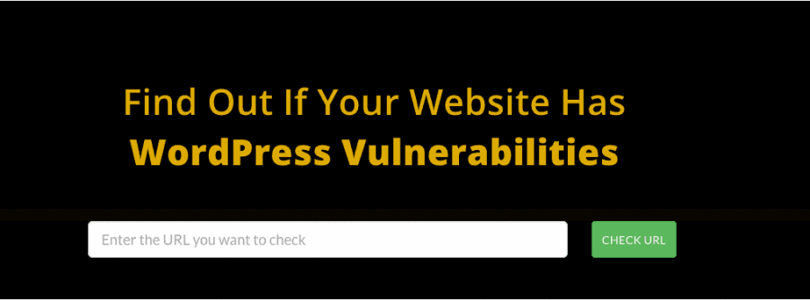 check wordpress vulnerability